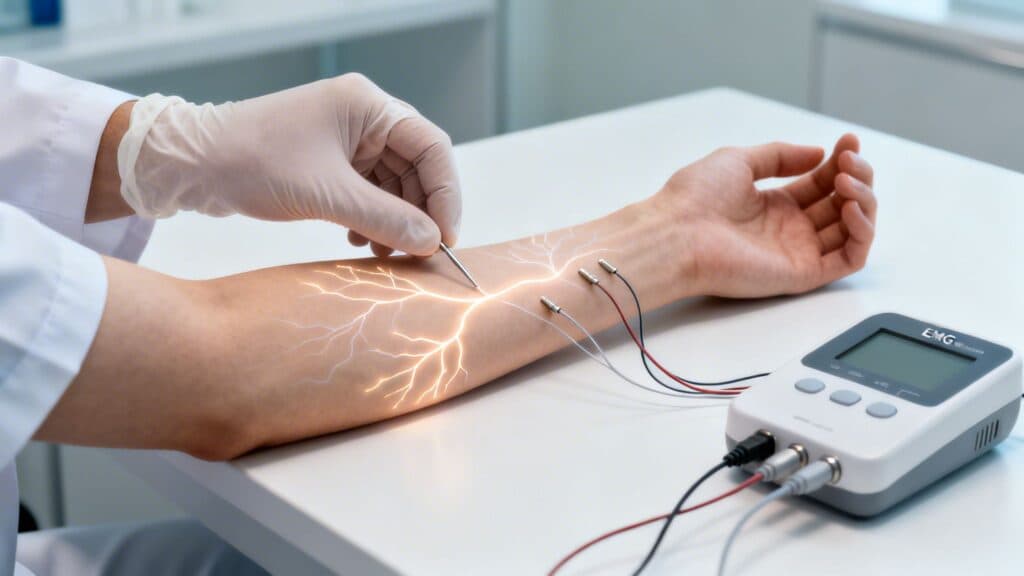 Vaše neurologické vyšetrenie EMG odhalené krok za krokom