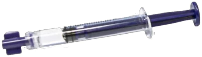 Naplnená injekčná striekačka zdravotníckej pomôcky Hydrolyzovaný kolagén 5 mg/ml – 2 ml.