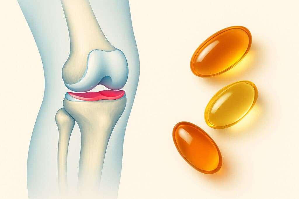 Vitamíny na meniskus: Najlepšia podpora pre vaše koleno